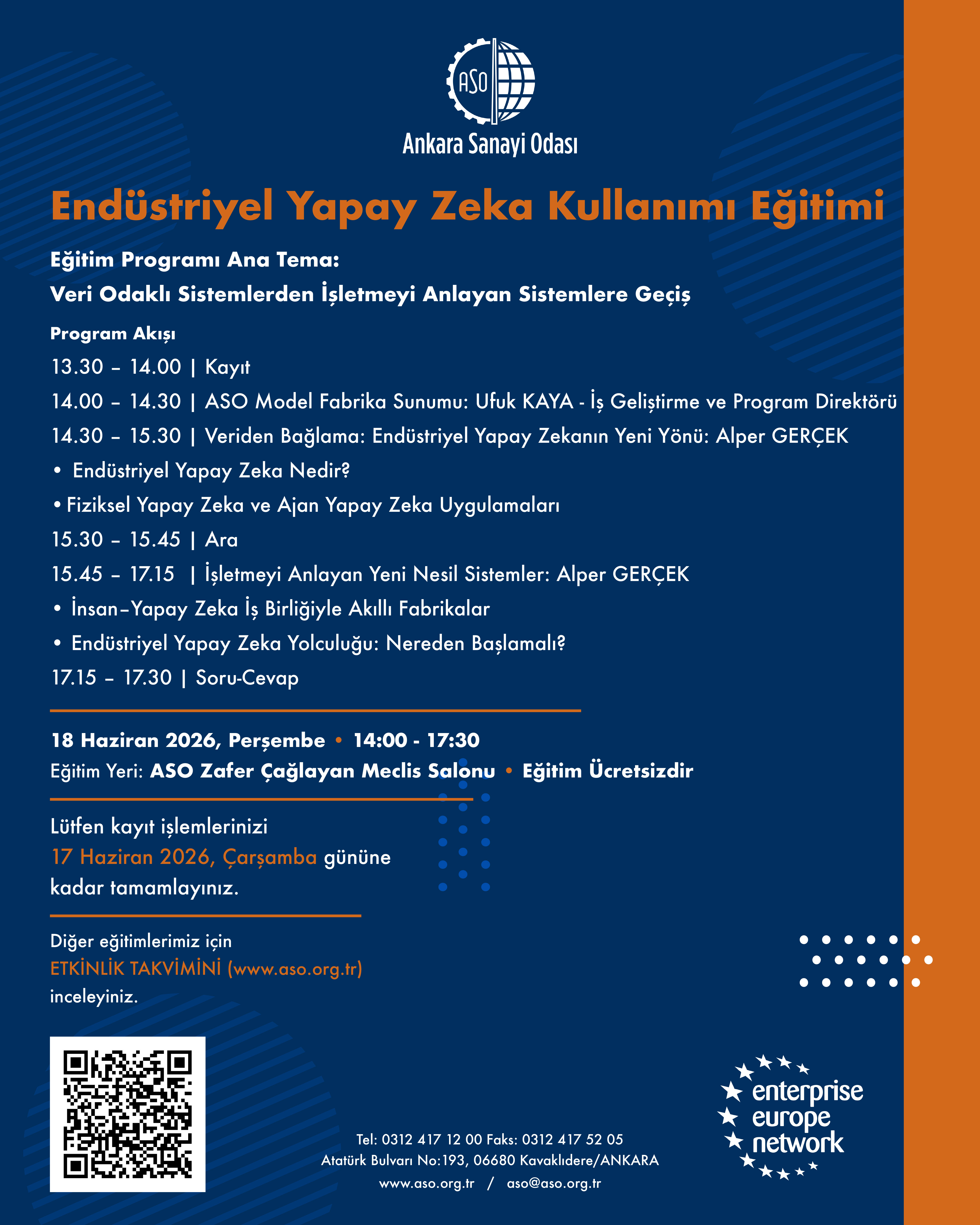 ENDÜSTRİYEL YAPAY ZEKA KULLANIMI EĞİTİMİ
