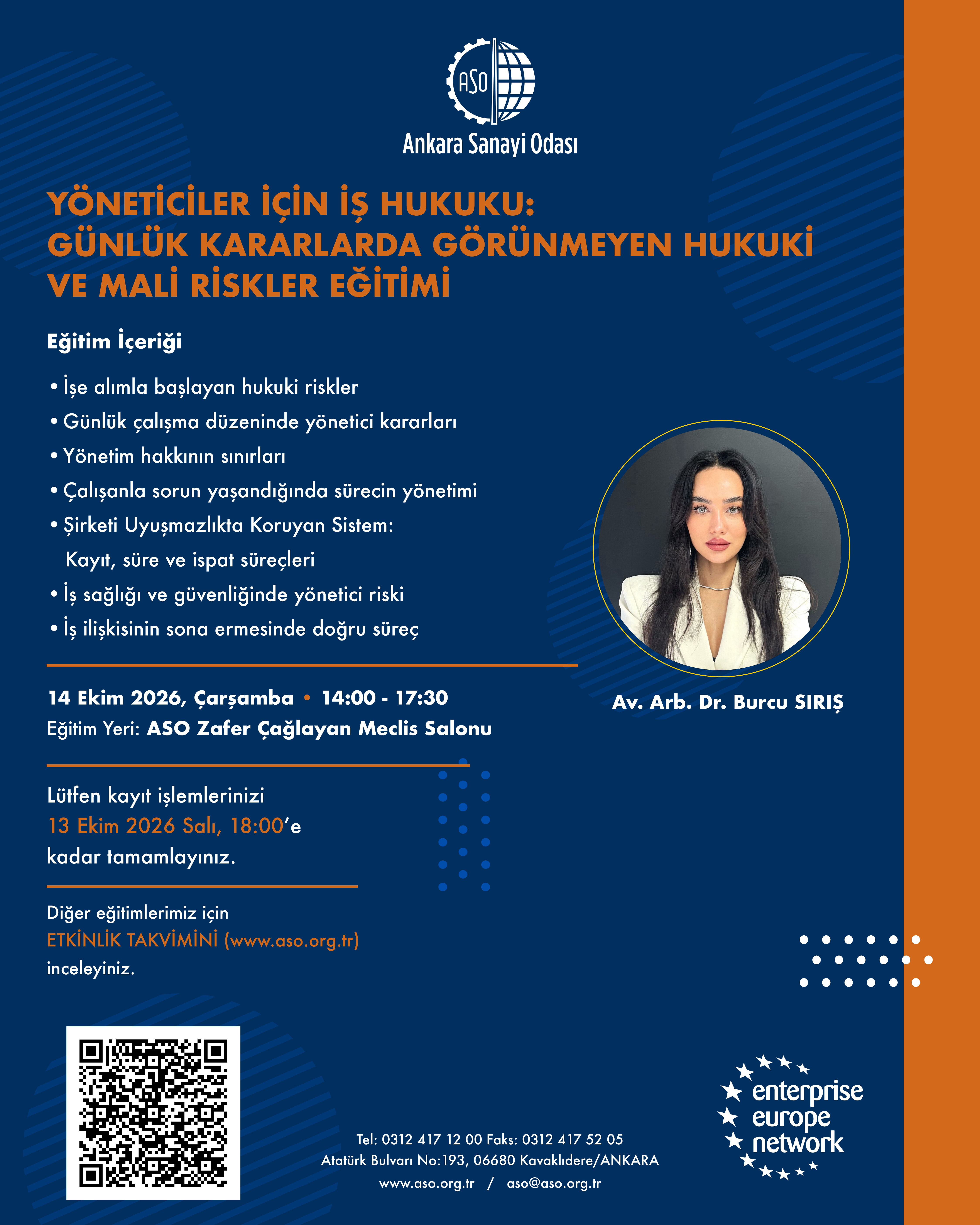 YÖNETİCİLER İÇİN İŞ HUKUKU: GÜNLÜK KARARLARDA GÖRÜNMEYEN HUKUKİ VE MALİ RİSKLER EĞİTİMİ