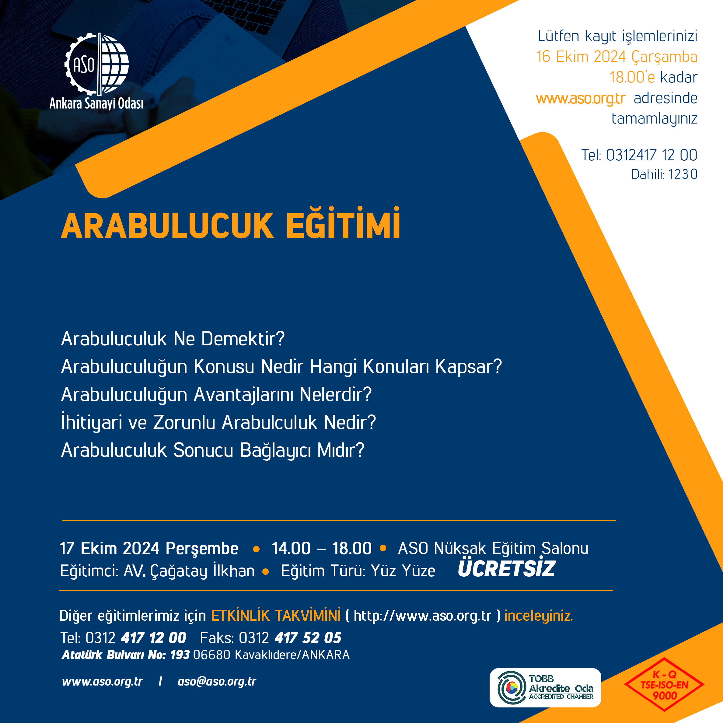 ARABULUCULUK EĞİTİMİ